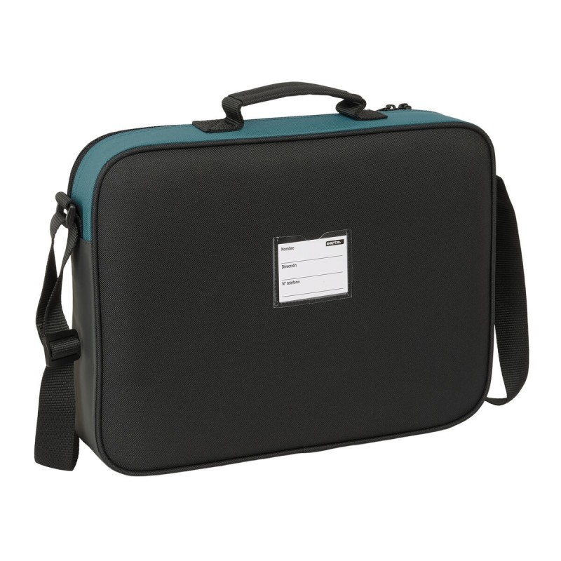 Cartable d'école Safta Urban style Bleu Gris 38 x 28 x 6 cm