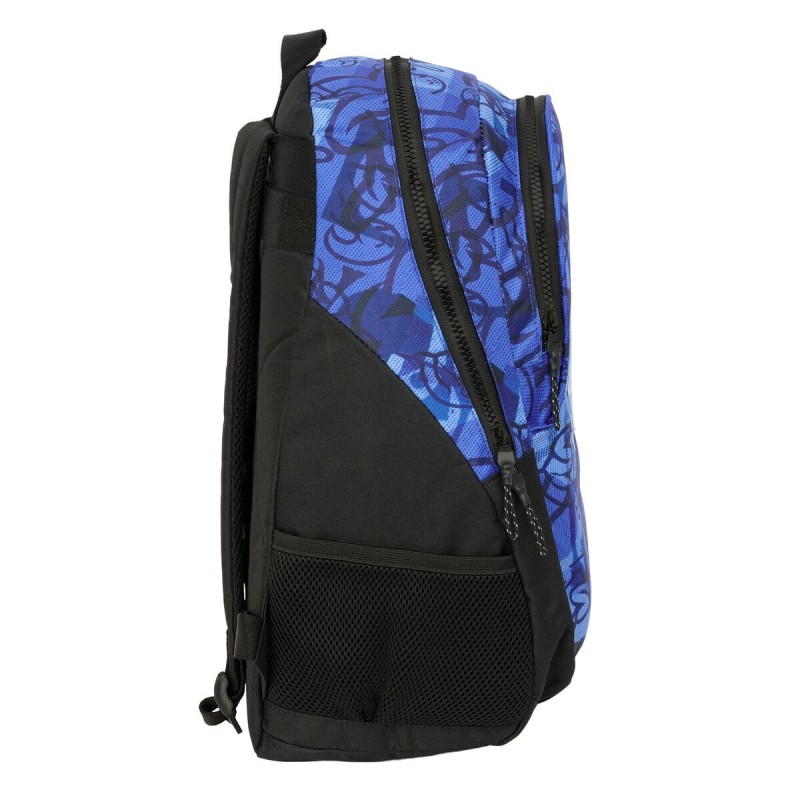 Cartable El Niño Roller Bleu Noir 32 x 44 x 16 cm