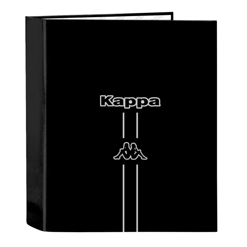 Reliure à anneaux Kappa Dark Noir A4 27 x 33 x 6 cm