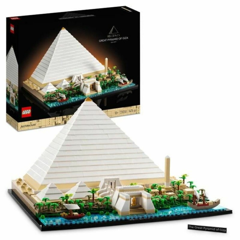 Playset   Lego 21058 Architecture The Great Pyramid of Giza         1476 Pièces