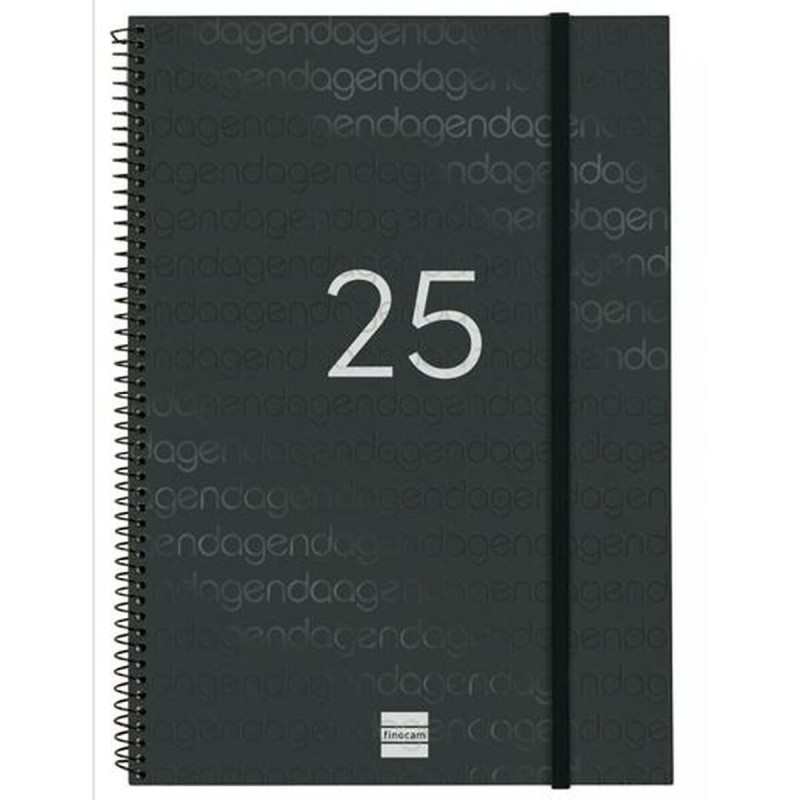 Agenda Finocam YEAR Noir A4 21 x 29