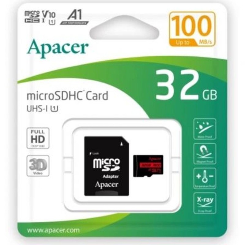 Carte Micro SD Apacer AP32GMCSH10UB-R