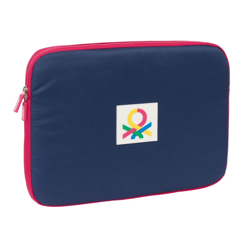 Housse d'ordinateur portable Benetton Cherry Cerise Blue marine 15