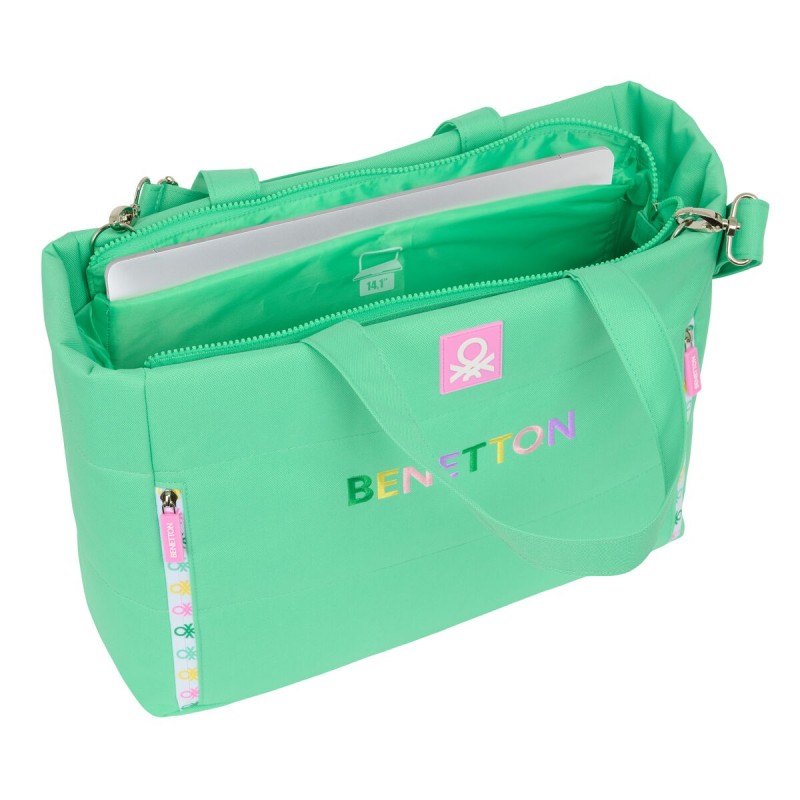 Housse pour ordinateur portable Benetton Mint 40 x 31 x 17 cm