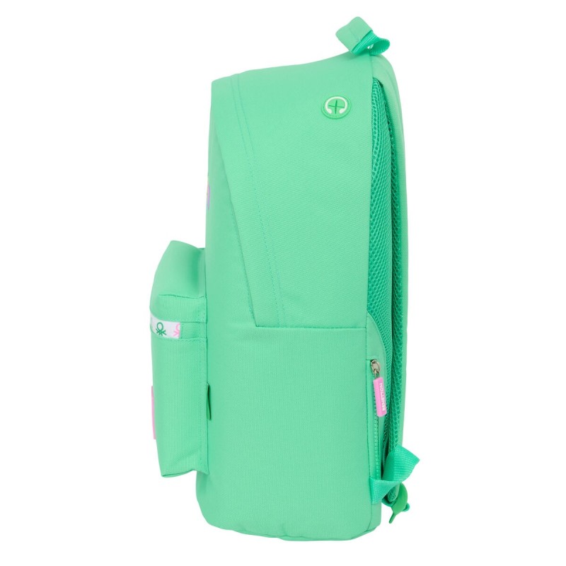 Sacoche pour Portable Benetton benetton Vert 31 x 41 x 16 cm