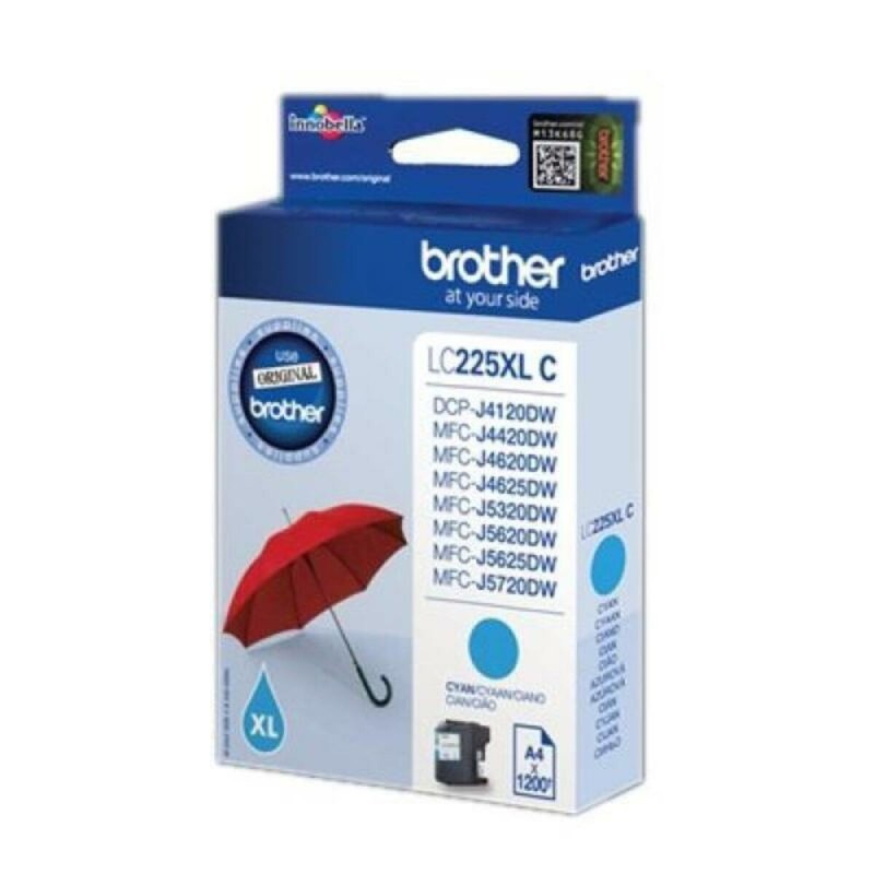 Cartouche d'Encre Compatible Brother LC225XLCBPP