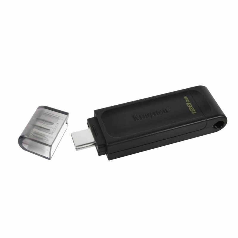 Clé USB Kingston DT70/128GB usb c Noir 128 GB