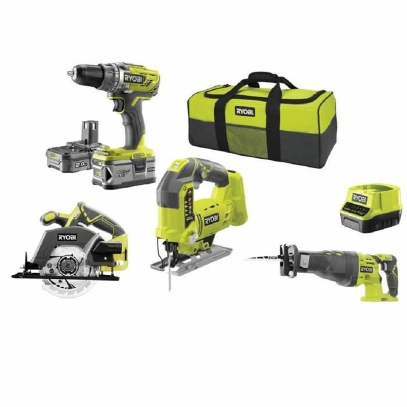 Set de forage et accessoires Ryobi RCK184C-242S