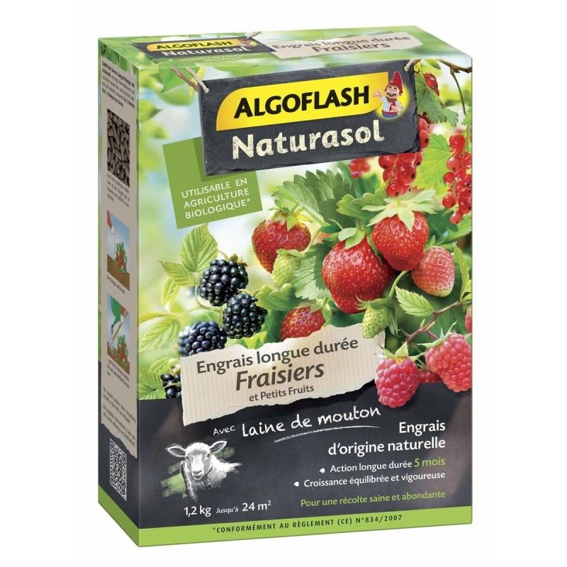 Engrais pour les plantes Algoflash Fraise