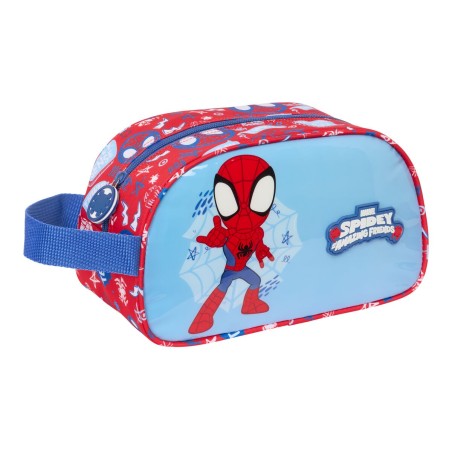 Nécessaire de Voyage Spider-Man Rescue Bleu Rouge 26 x 15 x 12 cm