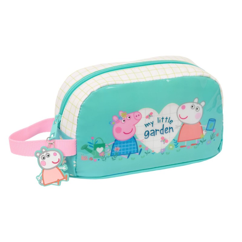 Sac glacière goûter Peppa Pig Pretty flowers Jaune Menthe 21