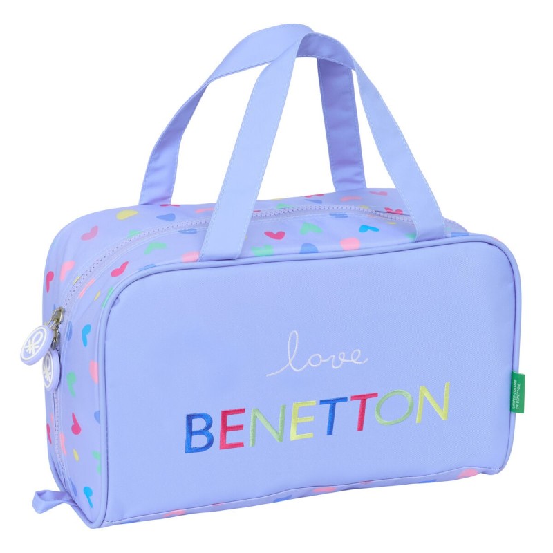 Nécessaire de Voyage Benetton Lila Lila 31 x 14 x 19 cm