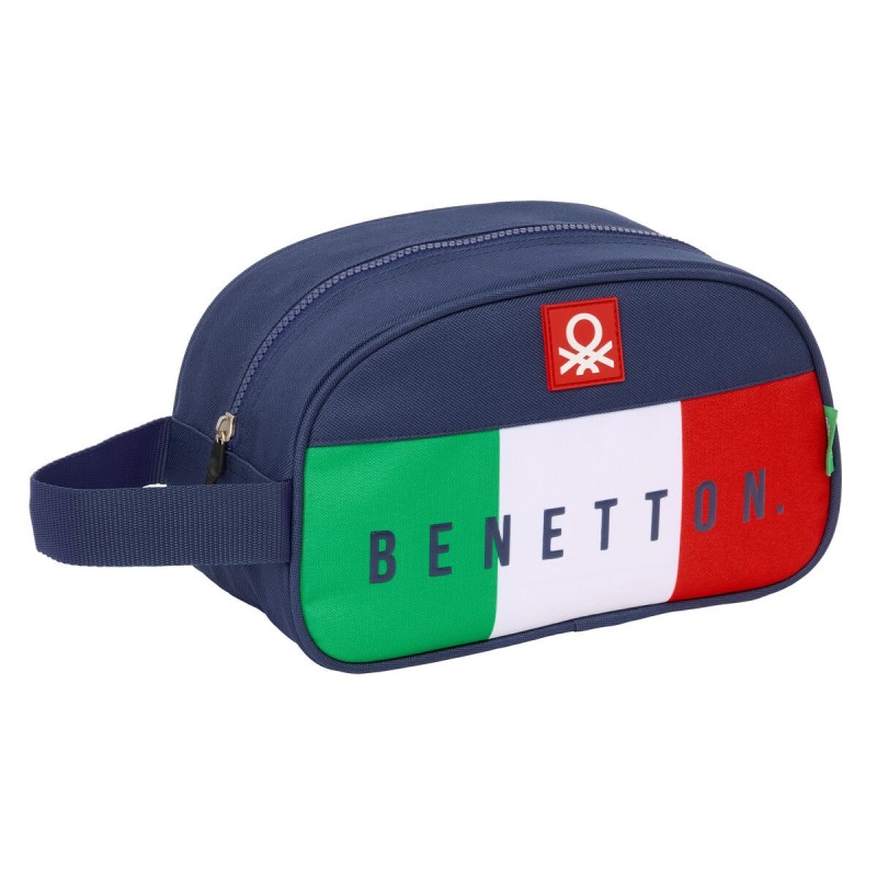 Nécessaire de Voyage Benetton Flag Blue marine 26 x 15 x 12 cm