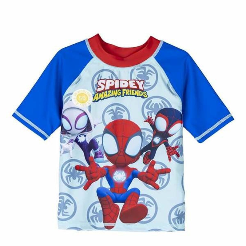 T-Shirt de Bain Spider-Man Bleu