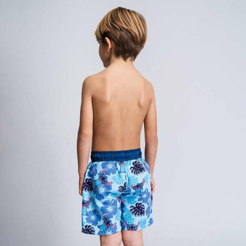 Maillot de bain enfant Stitch Bleu clair