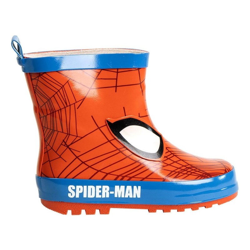 Bottes en Caoutchouc pour Enfants Spider-Man Rouge