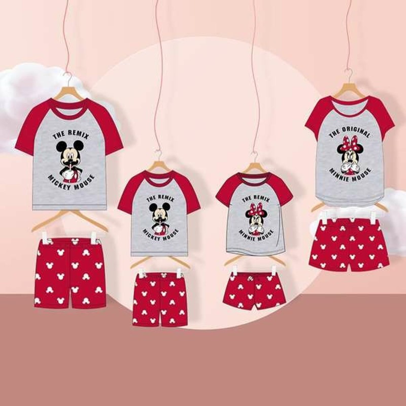 Pyjama Minnie Mouse Rouge