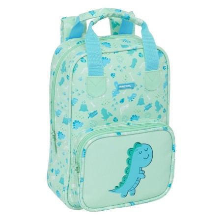 Sac à dos enfant Safta Dino Vert 20 x 28 x 8 cm