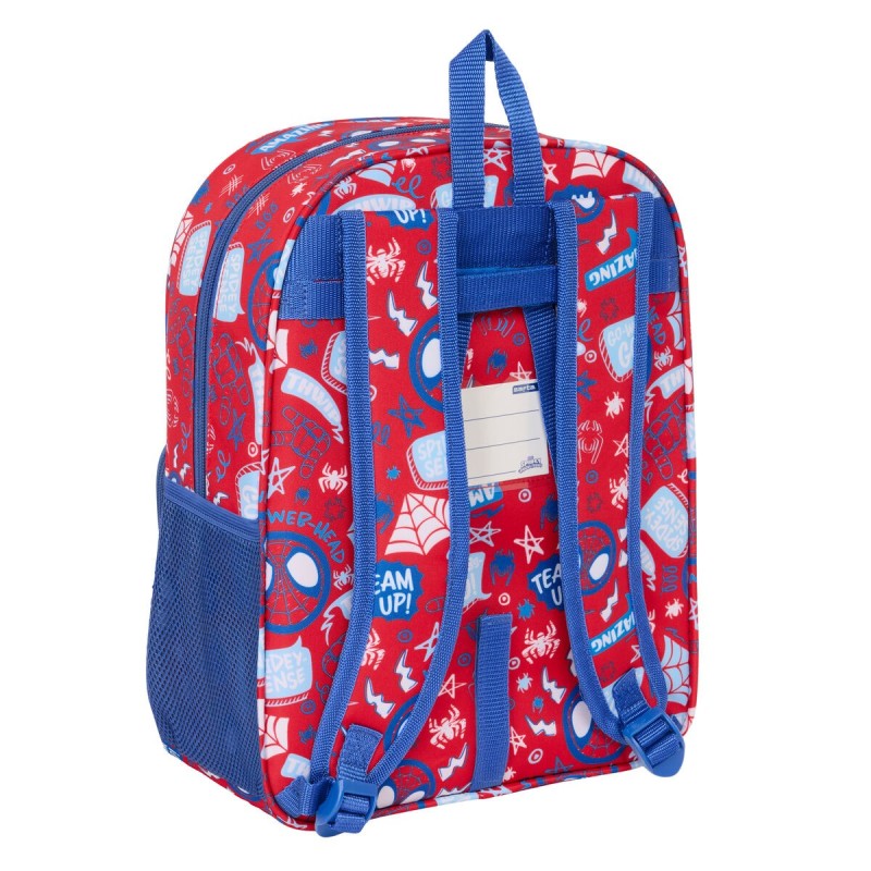 Cartable Spider-Man Rescue Bleu Rouge 26 x 34 x 11 cm