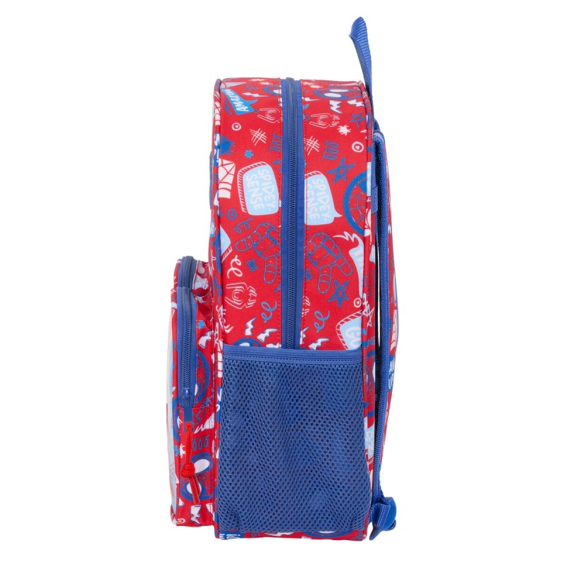 Cartable Spider-Man Rescue Bleu Rouge 26 x 34 x 11 cm