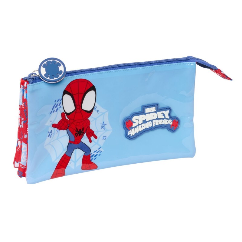 Fourre-tout Spider-Man Rescue Bleu Rouge 22 x 12 x 3 cm