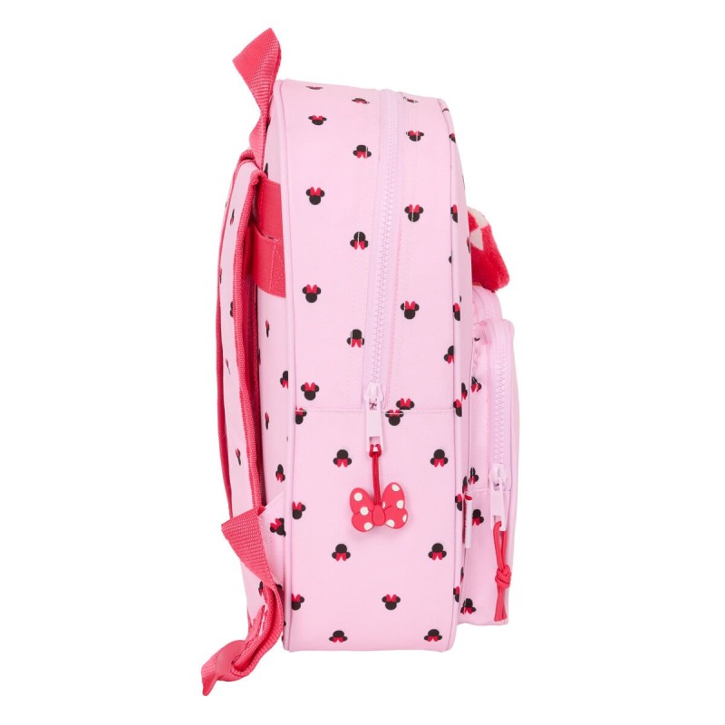 Cartable Minnie Mouse Naive Rose 28 x 34 x 10 cm