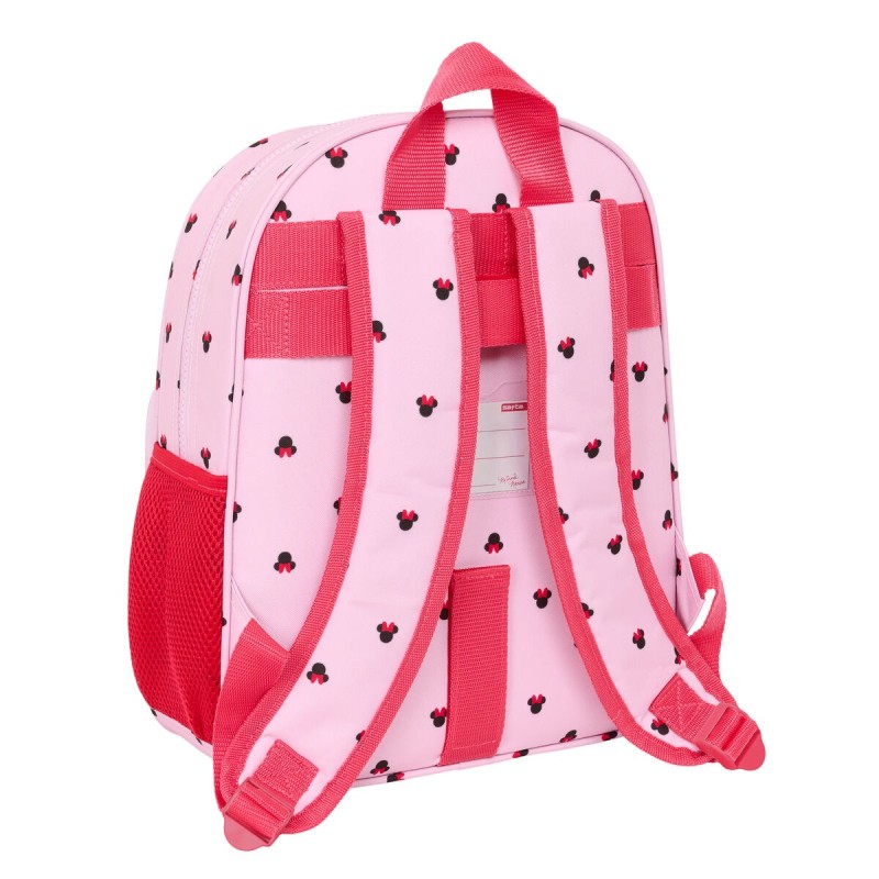 Cartable Minnie Mouse Naive Rose 28 x 34 x 10 cm