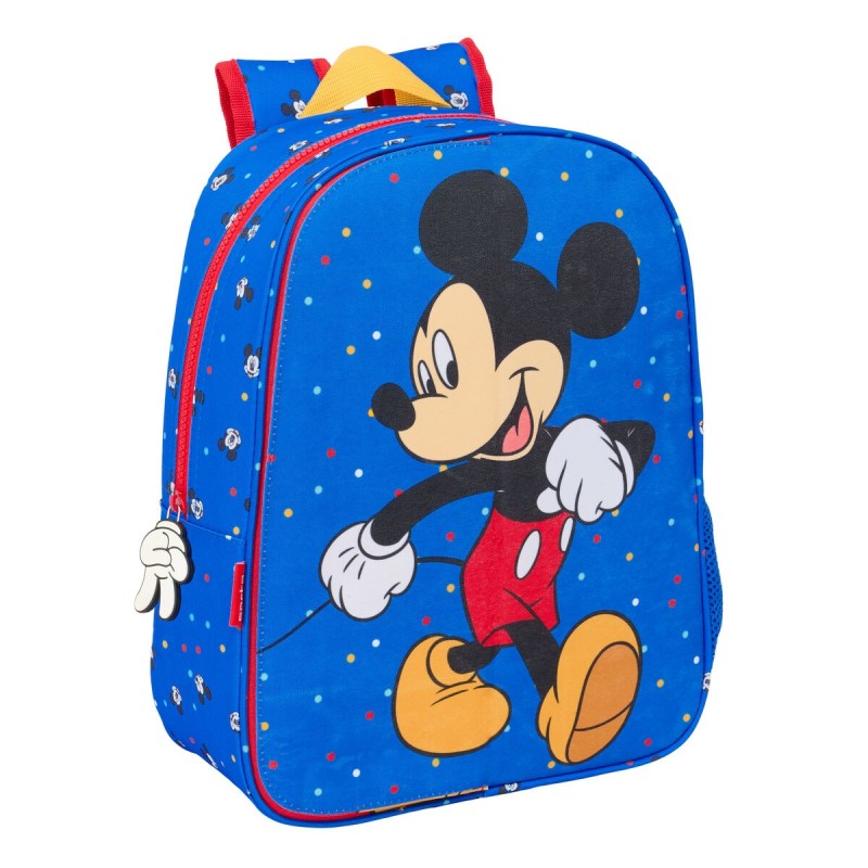 Cartable Mickey Mouse Clubhouse Good day Bleu 26 x 34 x 11 cm