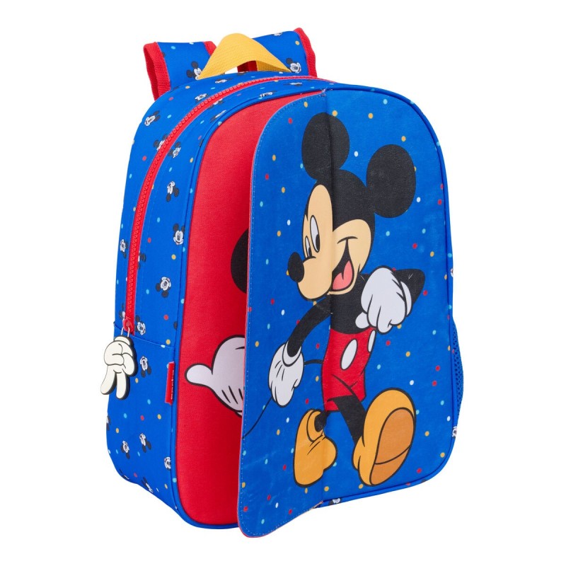 Cartable Mickey Mouse Clubhouse Good day Bleu 26 x 34 x 11 cm