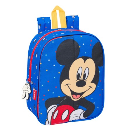 Cartable Mickey Mouse Clubhouse Good day Bleu 22 x 27 x 10 cm