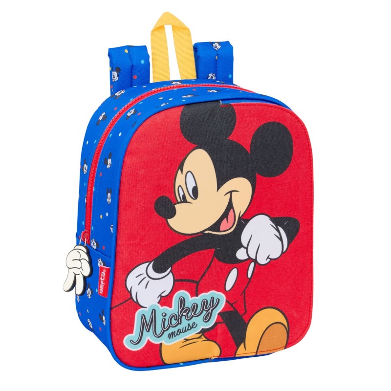 Cartable Mickey Mouse Clubhouse Good day Bleu 22 x 27 x 10 cm