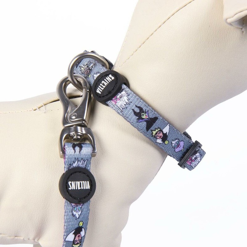 Collier pour Chien Disney Villains Gris M/L