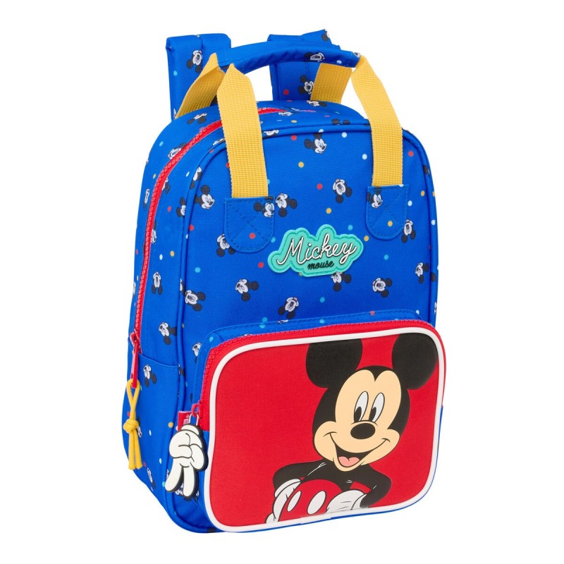 Cartable Mickey Mouse Clubhouse Good day Bleu 20 x 28 x 8 cm