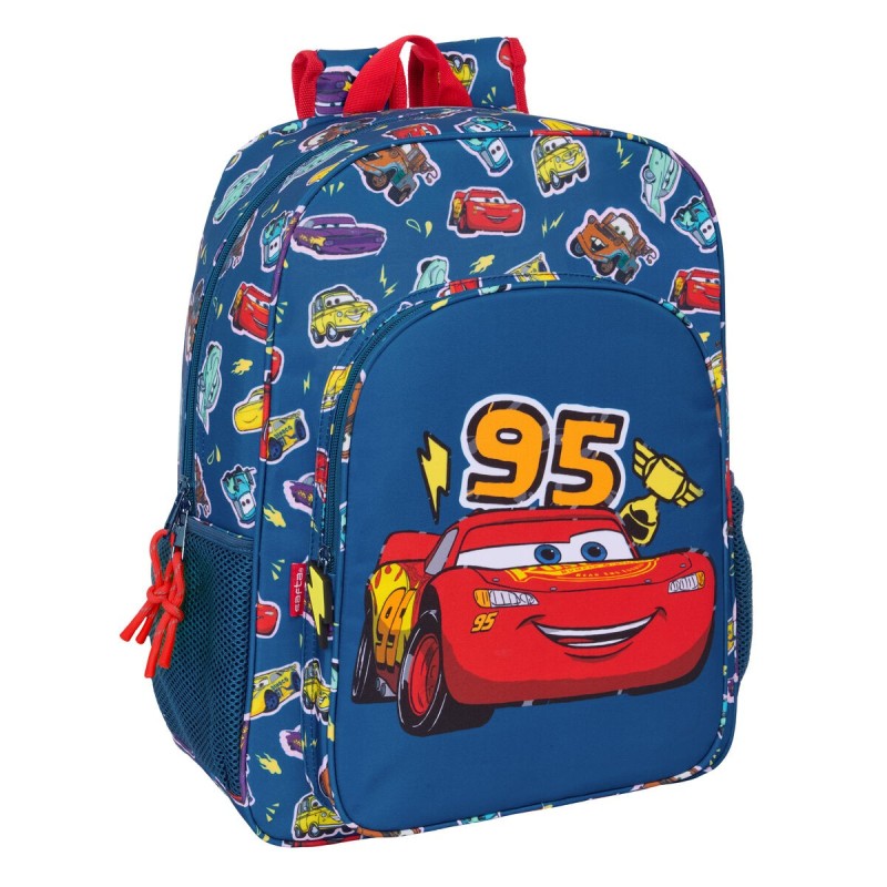 Cartable Cars Racing Blue marine 33 x 42 x 14 cm