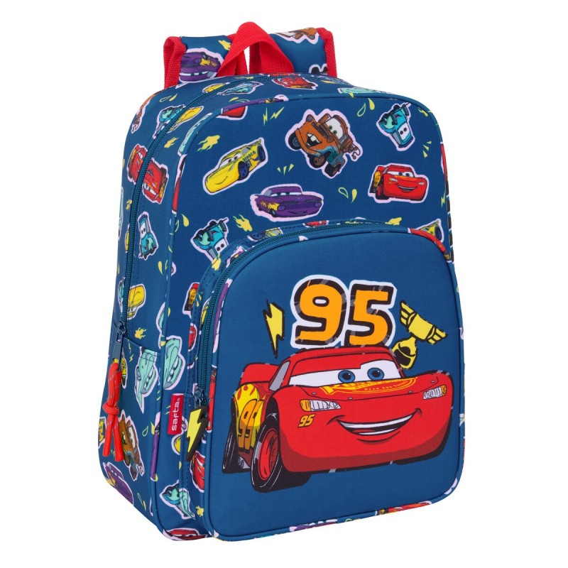 Cartable Cars Racing Blue marine 27 x 33 x 10 cm