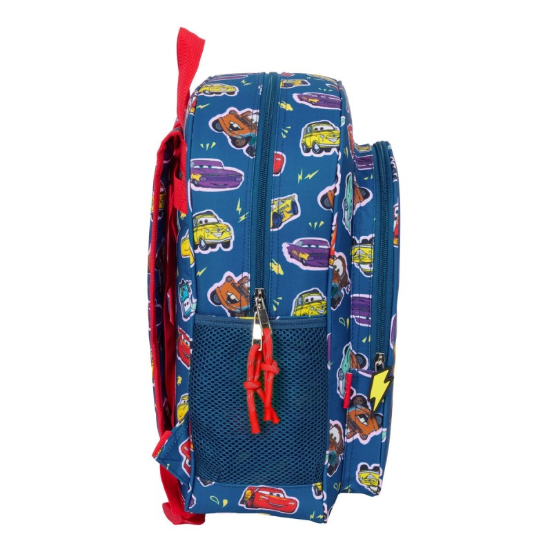 Cartable Cars Racing Blue marine 32 x 38 x 12 cm