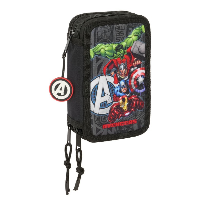 Trousse Scolaire avec Accessoires The Avengers Vendetta Noir 12