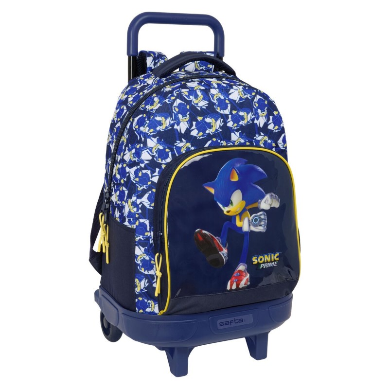 Cartable à roulettes Safta City Bleu 33 x 45 x 22 cm