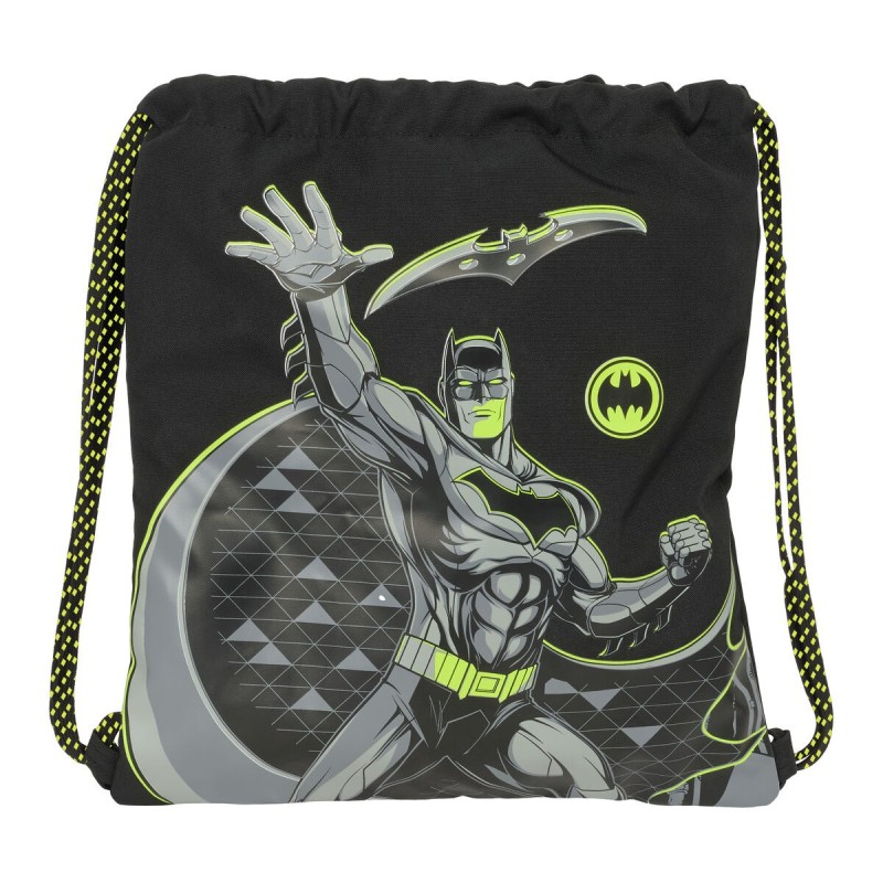 Sac à dos serré par des ficelles Batman Game over Noir 35 x 40 x 1 cm