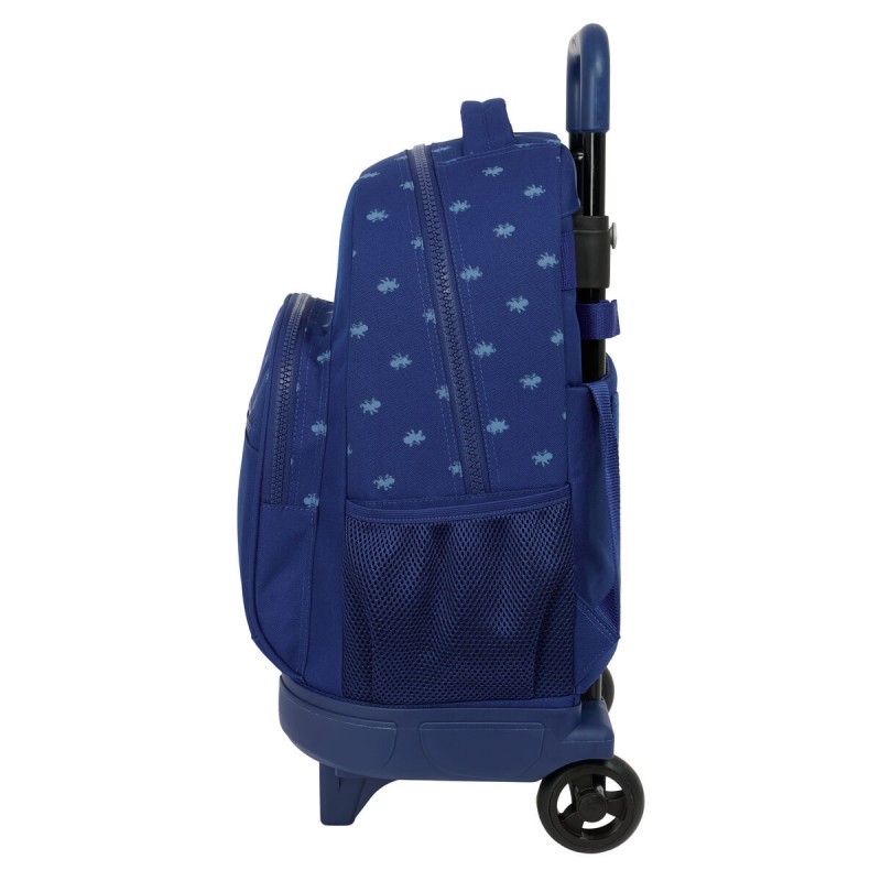 Cartable à roulettes Harry Potter Captain Blue marine 33 x 45 x 22 cm