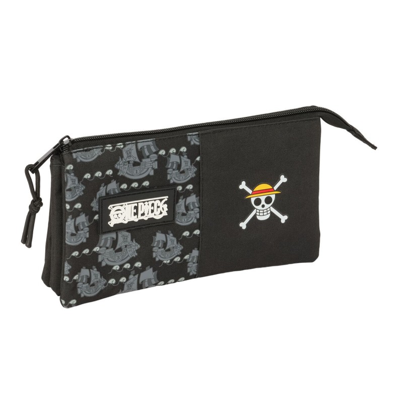 Fourre-tout One Piece Pirates Noir 22 x 12 x 3 cm