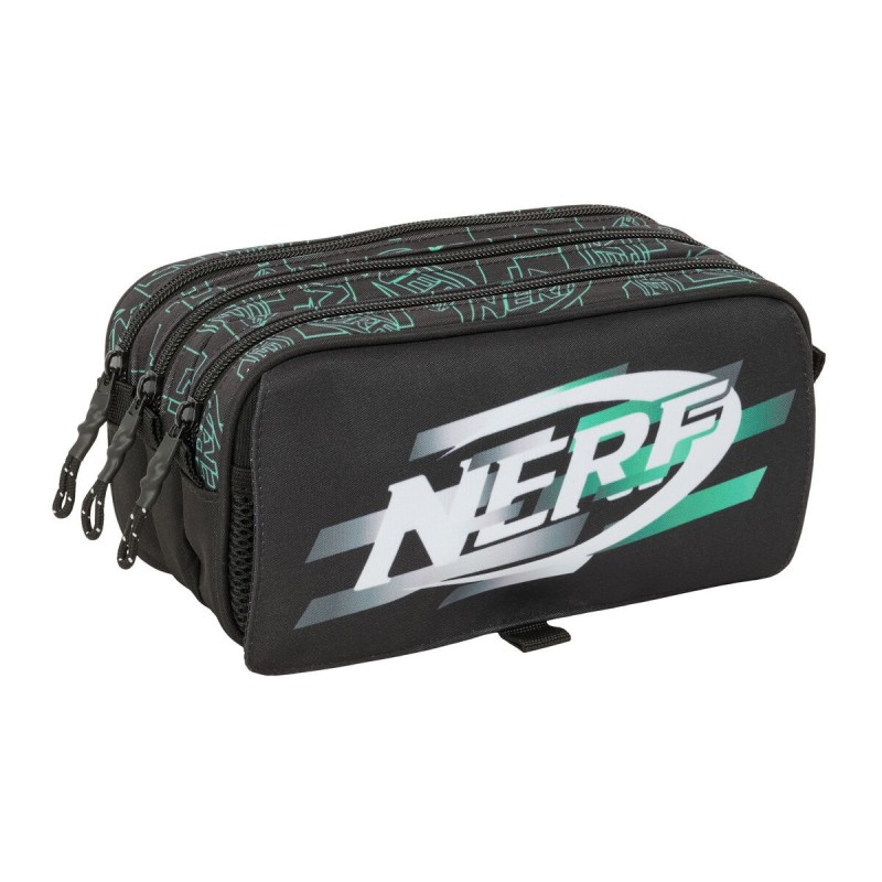 Trousse Fourre-Tout Triple Nerf Game Noir 21