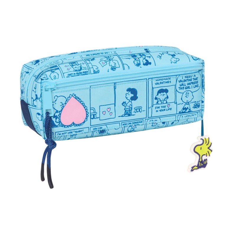 Fourre-tout Snoopy Love Bleu clair 22 x 8