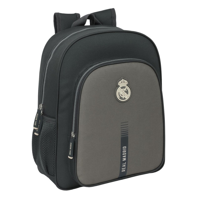 Cartable Real Madrid C.F. Gris 32 x 38 x 12 cm