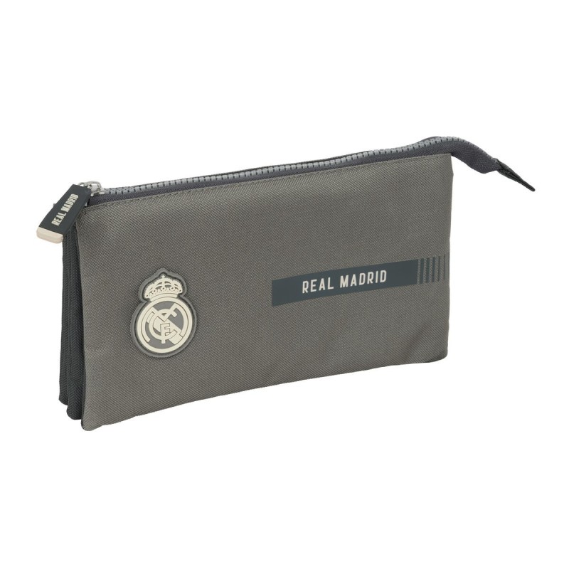 Fourre-tout Real Madrid C.F. Gris 22 x 12 x 3 cm