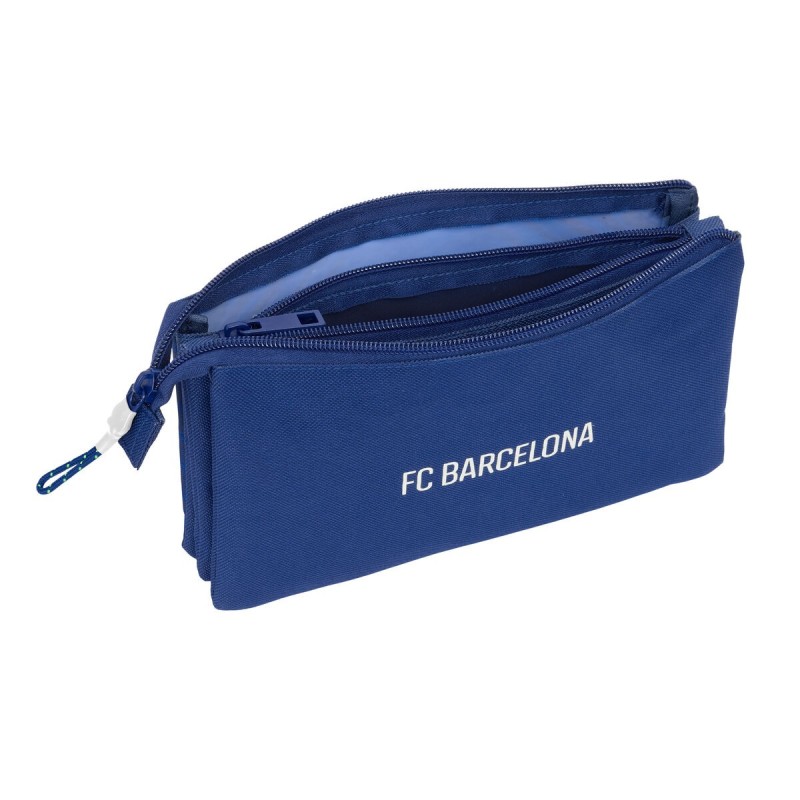 Fourre-tout F.C. Barcelona Blue marine 22 x 12 x 3 cm