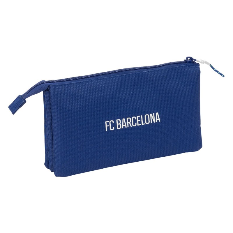 Fourre-tout F.C. Barcelona Blue marine 22 x 12 x 3 cm