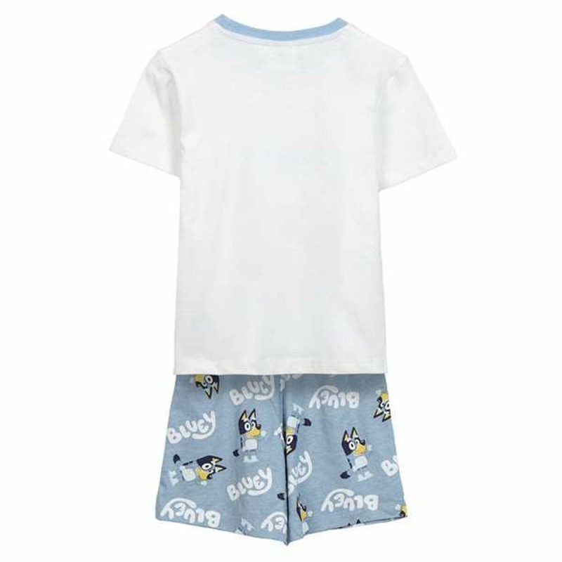 Pyjama Enfant Bluey Blanc (6 Ans)