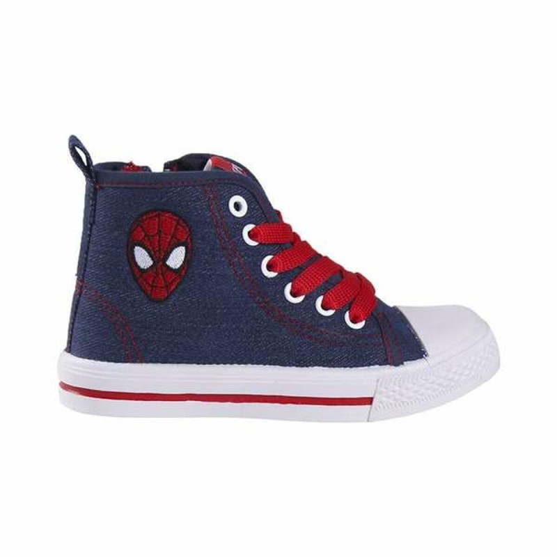 Chaussures de Sport pour Enfants Spider-Man Bleu