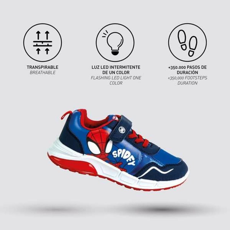 Chaussures de Sport pour Enfants Spidey Bleu